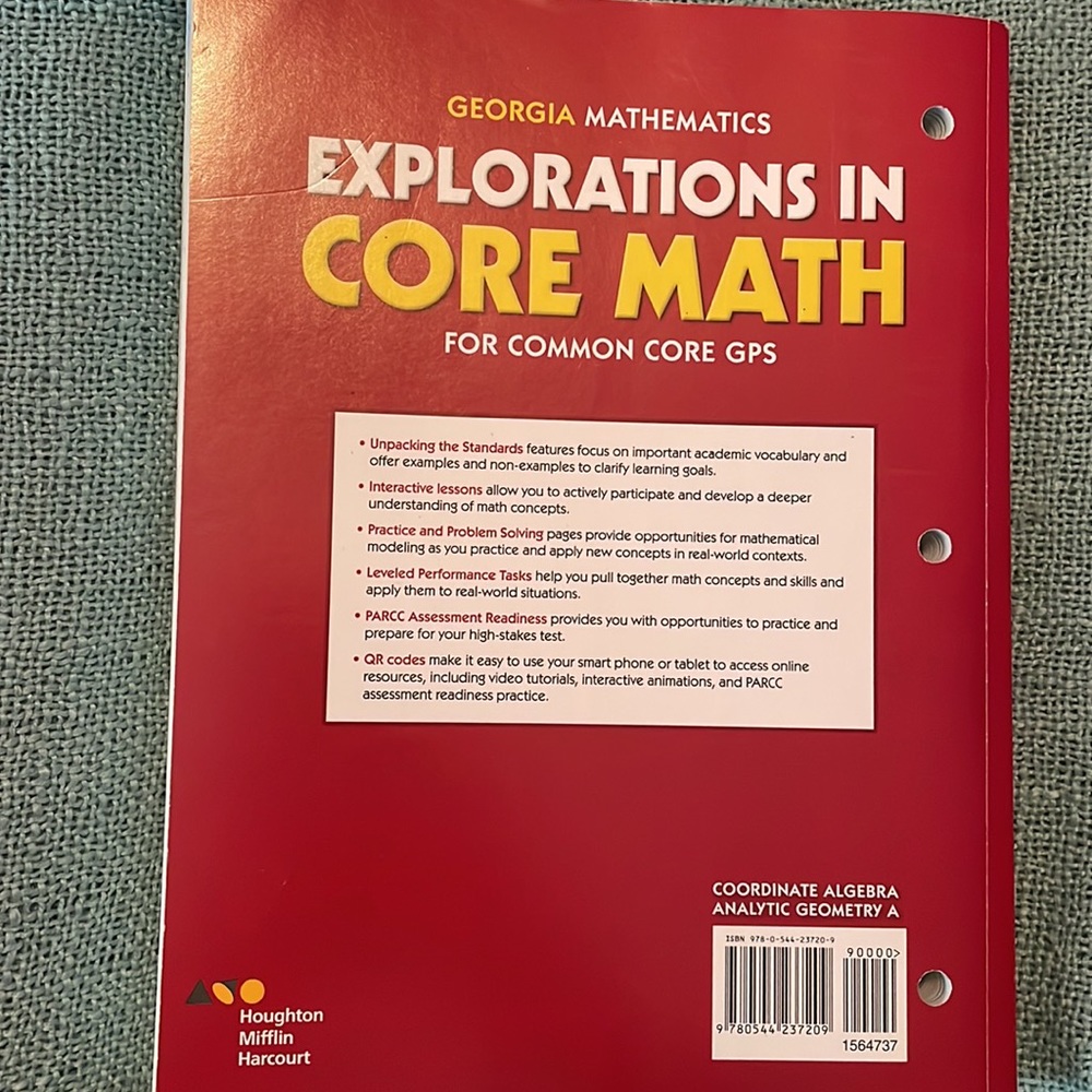 Explorations in Core Math Textbook - Picture 2 of 4